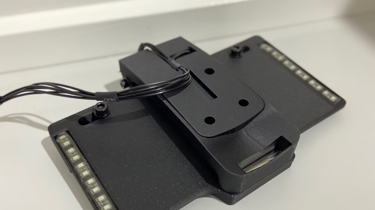 Tail light & flip plate Combo - 2017+ Yamaha YZF-R6