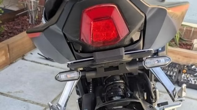 Tail light & flip plate Combo - 2024+ HONDA CBR650R INTEGRATED TAILLIGHT