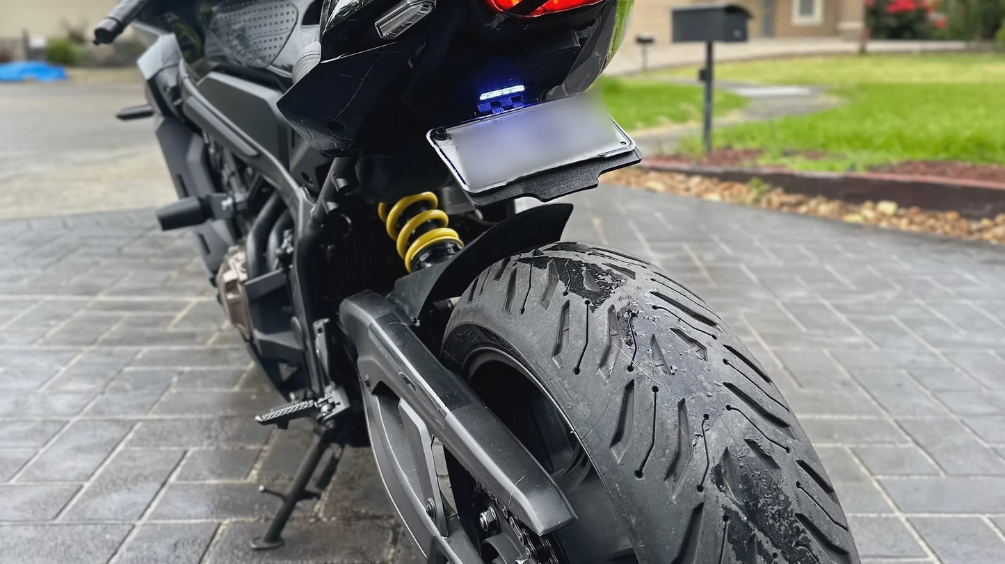 Tail light & flip plate Combo - 2021-2023 Honda CBR650R