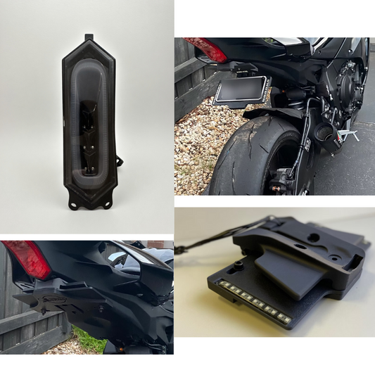 Tail light & flip plate Combo - 2015+ YAMAHA YZF-R1