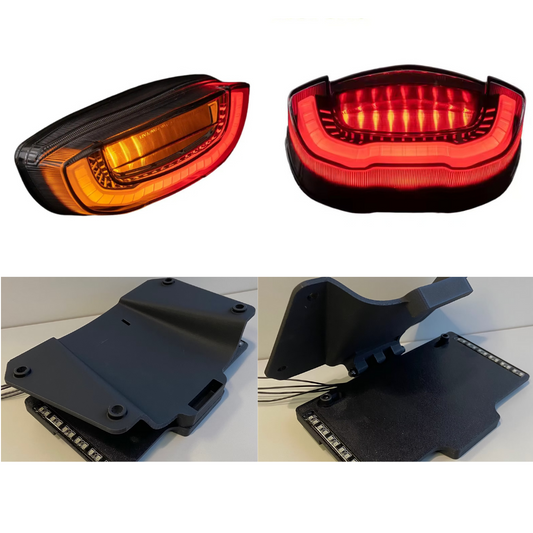 Tail light & flip plate Combo - 2018-2020 Honda CBR650R